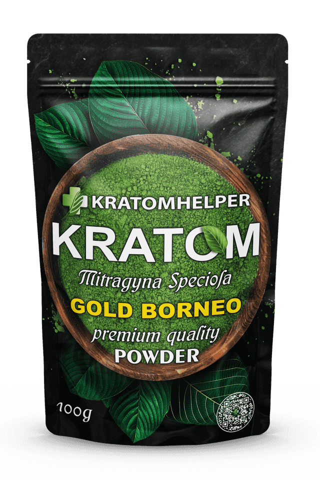 Gold Borneo Kratom Powder