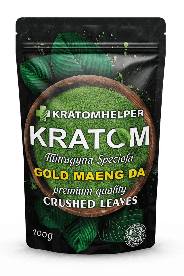 Gold Maeng Da Kratom Crushed Leaf