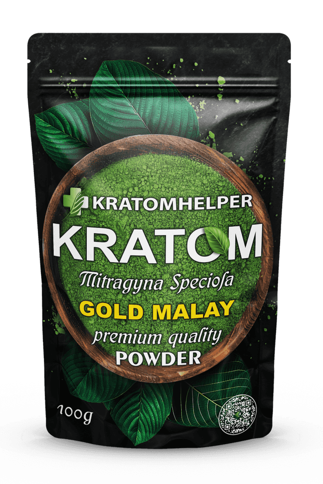 Gold Malay Kratom Powder