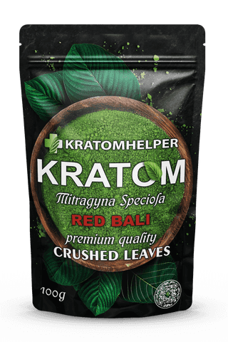 Crushed Red Bali Kratom Leaf