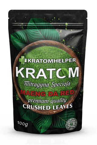 Red Maeng Da Kratom Crushed Leaf